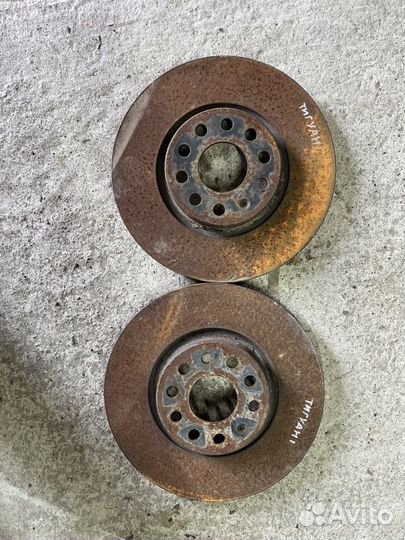 Тормозные диски передние volkswagen tiguan 1