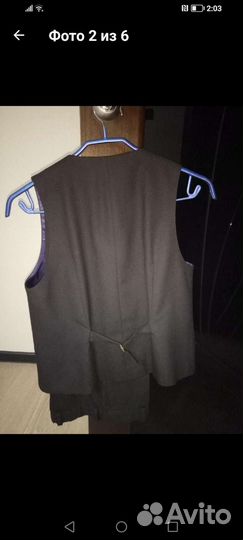 Костюм жилетка и брюки