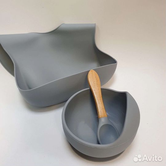 Детская посуда для кормления силиконовая