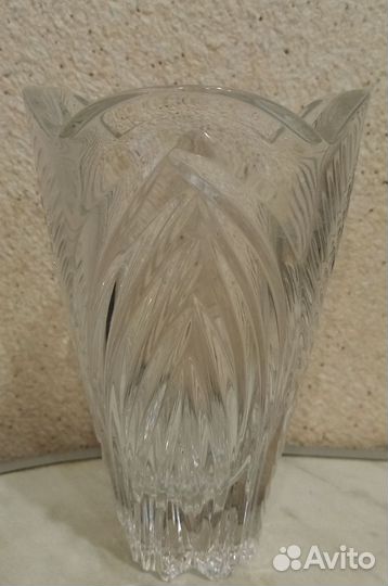 Хрустальная ваза чехия