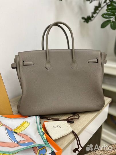 Сумка hermes birkin 40 GHW