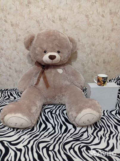 Большой плюшевый медведь 200 см