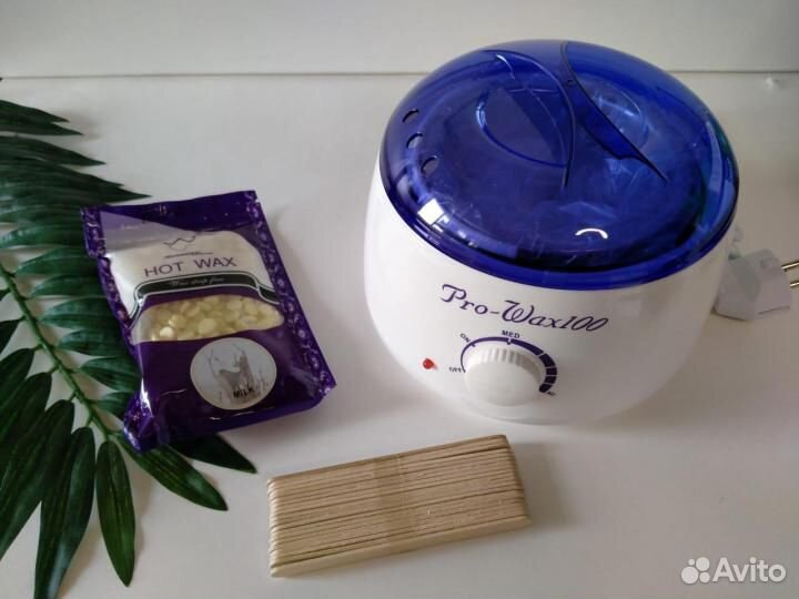 Набор для депиляции воскоплав+воск