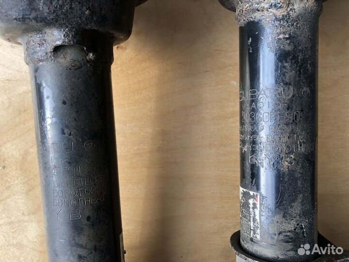 Стойки комплект 5x114.3 на Subaru Impreza WRX-STI