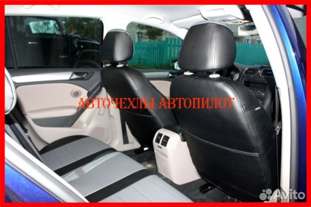 Чехлы Автопилот Volkswagen Jetta 5 из экокожи