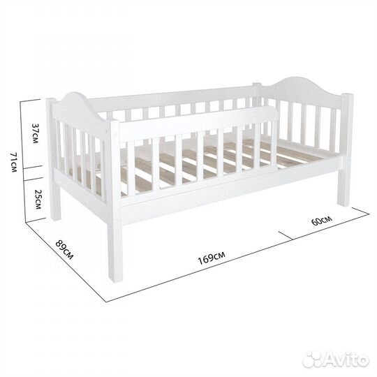 Детская односпальная кровать