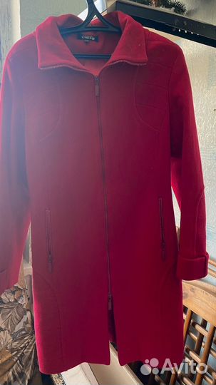 Драповое пальто женское