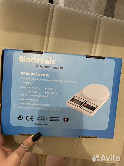 Весы кухонные электронные