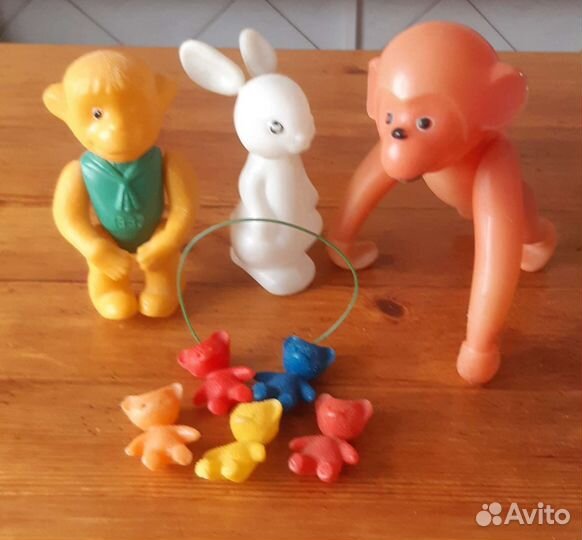 Игрушки пластик СССР