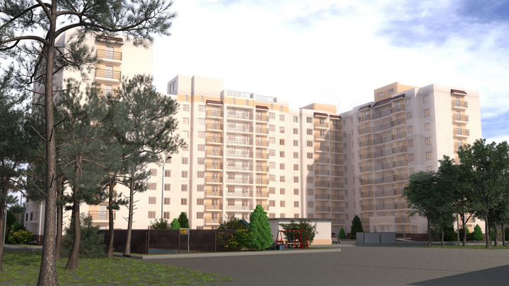 2-к. квартира, 56,2 м², 3/10 эт.