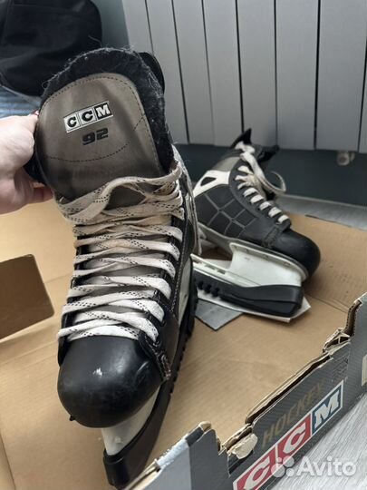 Коньки хоккейные 43-44 размер ссм