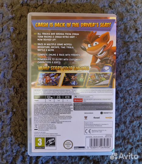 Crash Team Racing (Nintendo Switch)