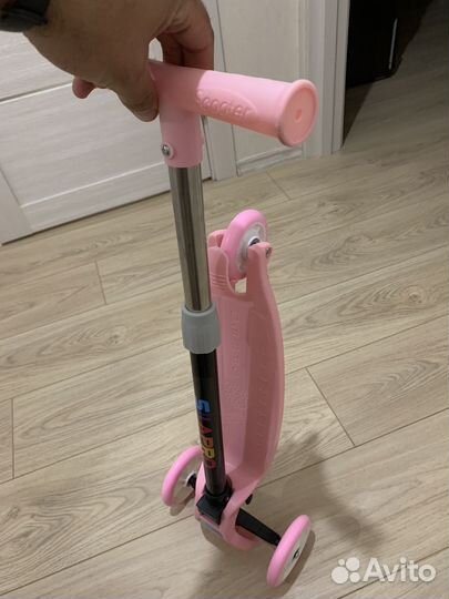 Самокат детский трехколесный новый