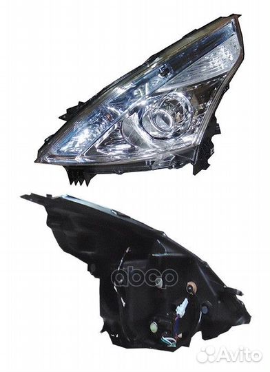 Фара nissan teana 10-14 LH с электрокорректором