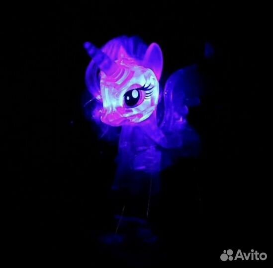 Светящийся pony пони единорог