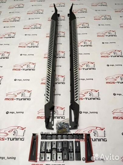 Новые пороги на BMW X4 G02 кузов