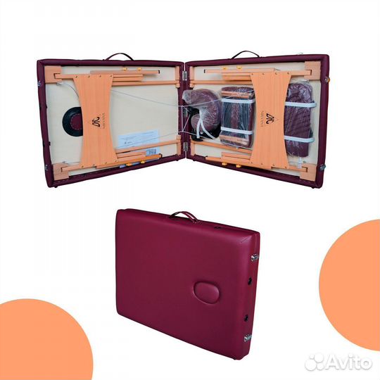 Массажный стол DFC nirvana Relax Сливовый