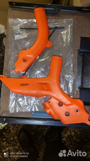 Боковая защита рамы ktm avantis gr камакс