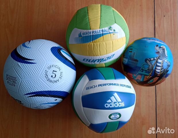 Мячи разные, новые и б/у