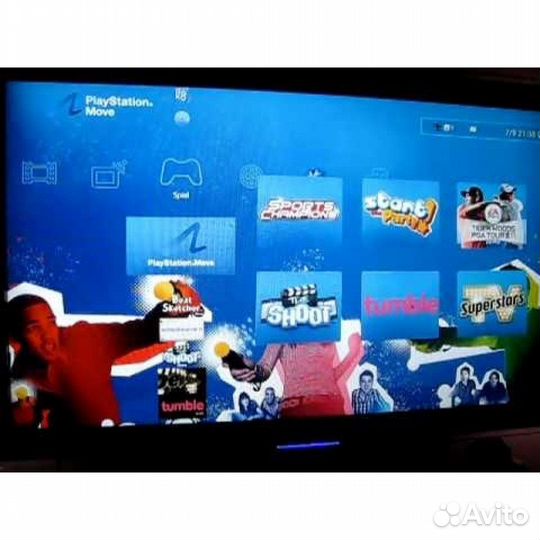 PS Move Starter Disc, б/у, без обложки (PS3)