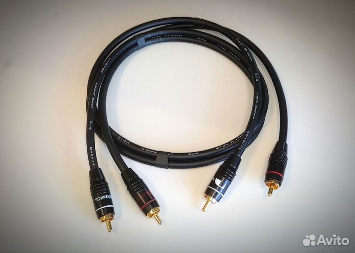 Кабель RCA -RCA Nakamichi Пайка на заказ