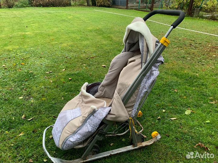 Коляска санки