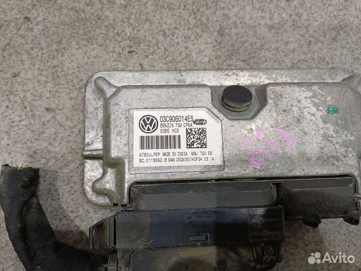 Блок управления двигателем 1.6 CFN VW Jetta 6