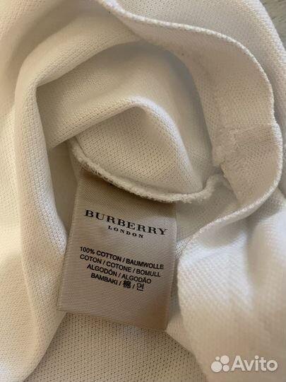 Поло burberry оригинал