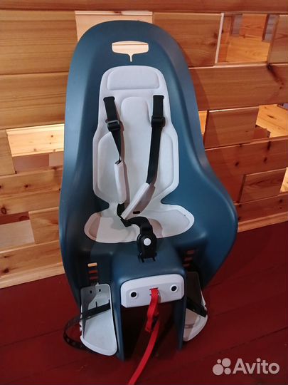 Детское велокресло на багажник b.twin