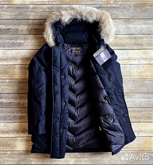 Парка пуховик Woolrich Loro Piana italy Оригинал