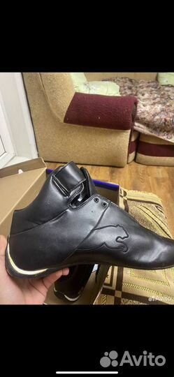 Puma high tops shoes black