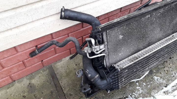 Радиатор, кассета Ford Focus 2, дизель