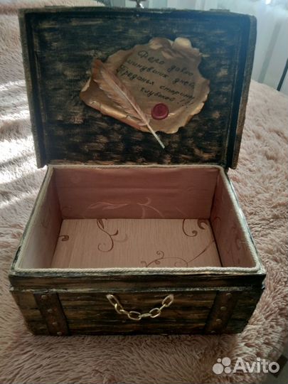 Сундук под старину.Авторская работа