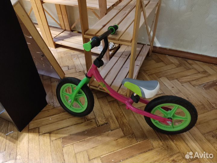 Детский велосипед и беговел
