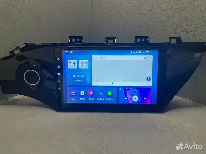 Штатная магнитола Кия Рио Android 12, 3/32 Gb, 4G