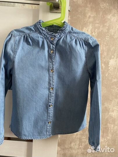 Джинсовая рубашка