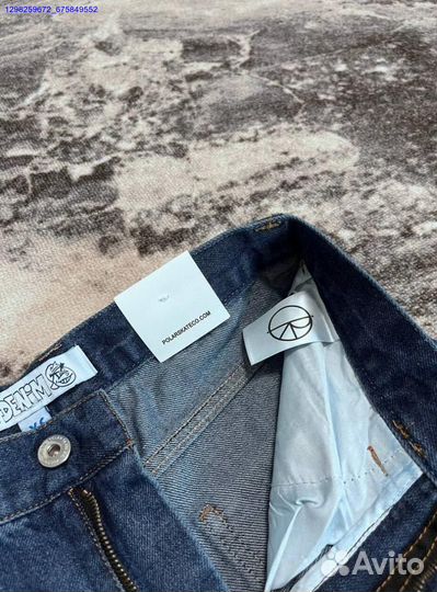 Синие Polar Denim 93 на руках (Арт.24505)