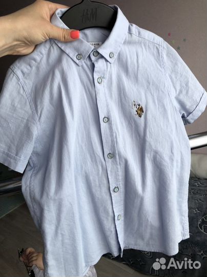 Рубашки u s polo 128-134