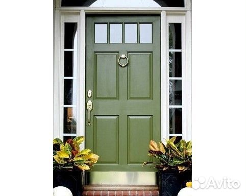 Входная дверь из массива дерева утеплённая. С-М21