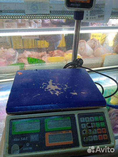 Весы торговые электронные