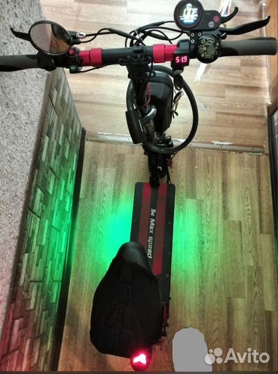 Электросамокат kugoo max speed с заводской гидрой