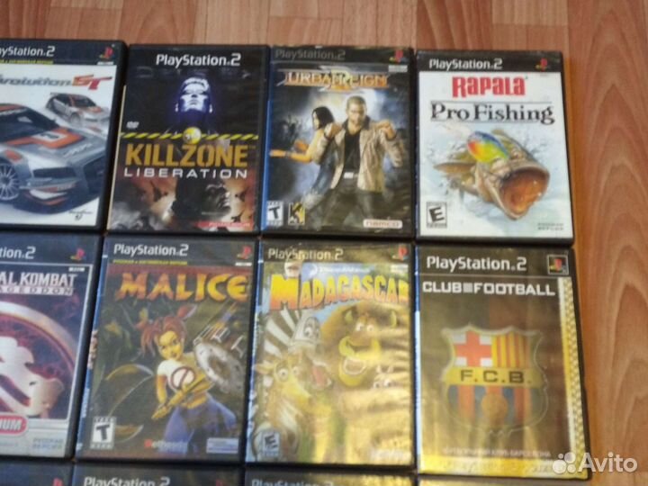 Диски для PS2 -14 штук(все разом)