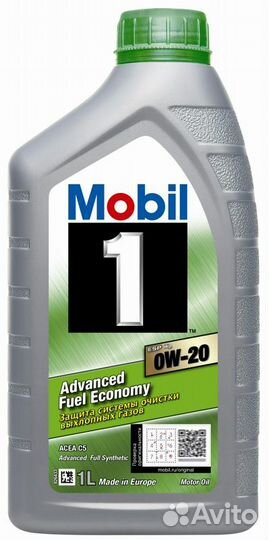 Масло 0W20 mobil 1 ESP X2 синт. 153790 (1,0л.) для