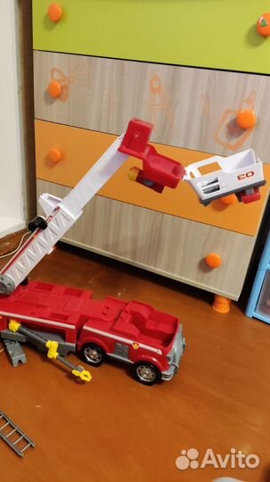 Щенячий патруль Суперспасатели Пожарная машина