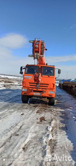 Аренда и услуги автокрана, 25 т, 14 м, с гуськом 6 м