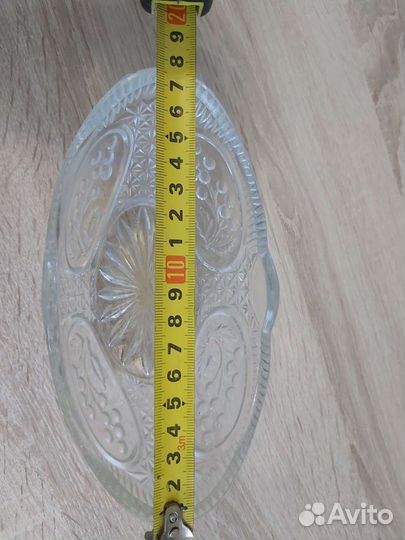 Конфетница/варенница и ваза Хрусталь СССР