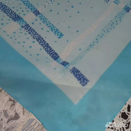 Италия нежно голубой платок