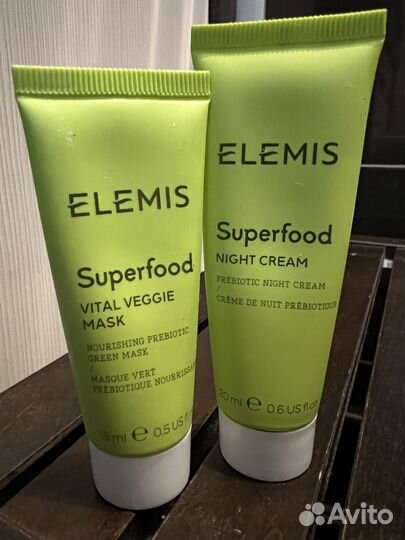 Elemis крем для лица и superfood