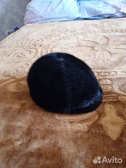 Меховая мужская кепка