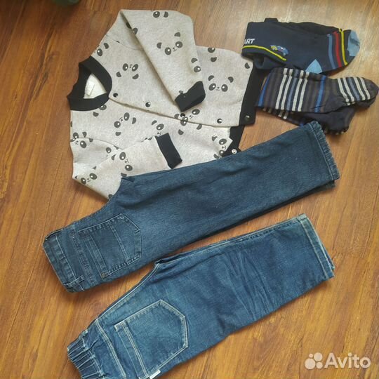 Дет.вещи пакетом 104-110 на мальчика